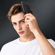 Men’s Cushion Hair Brush – Rounded-Tip Styling & Grooming Brush for Short to Medium Hair