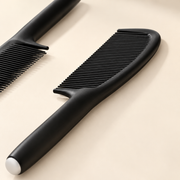 Coffee-Ground Styling Comb – Fine-Tooth Hair Comb for Root Lift, Parting & Everyday Smoothing