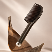 Coffee-Ground Styling Comb – Fine-Tooth Hair Comb for Root Lift, Parting & Everyday Smoothing