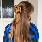 French-Style 5-Tooth Acetate Hair Comb – Vintage Updo Accessory for Twists, Buns & Half-Up Styles