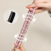 Small Silk Scrunchie – Skinny Hair Tie for Ponytails, Braids & Everyday Updos