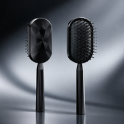 Cushion Paddle Hair Brush – Rounded-Tip Detangling & Smoothing Brush for Daily Hair Styling